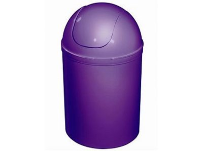 Ведро пластмассовое 5 л Биск фиолетовое