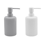 Дозатор для жидкого мыла Самос серый 135857- фото