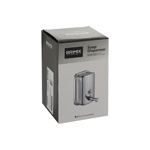 Дозатор для жидкого мыла из нержавеющей стали 800 мл сатин BRIMIX 61408 - фото4