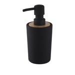 Дозатор для жидкого мыла Bisk 06572 Plain Futura BLACK- фото