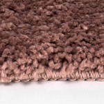 Коврик для ванной Wasserkraft Dill BM-3912 Carob Brown круг 60 см- фото2