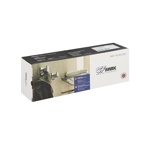 Вешалка с тремя крючками GFmark на квадратном основании, цвет ХРОМ 84204 - фото4