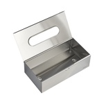 Диспенсер для салфеток и бумажных полотенец, универсальный из нержавеющей стали, ХРОМ Brimix 9999- фото6