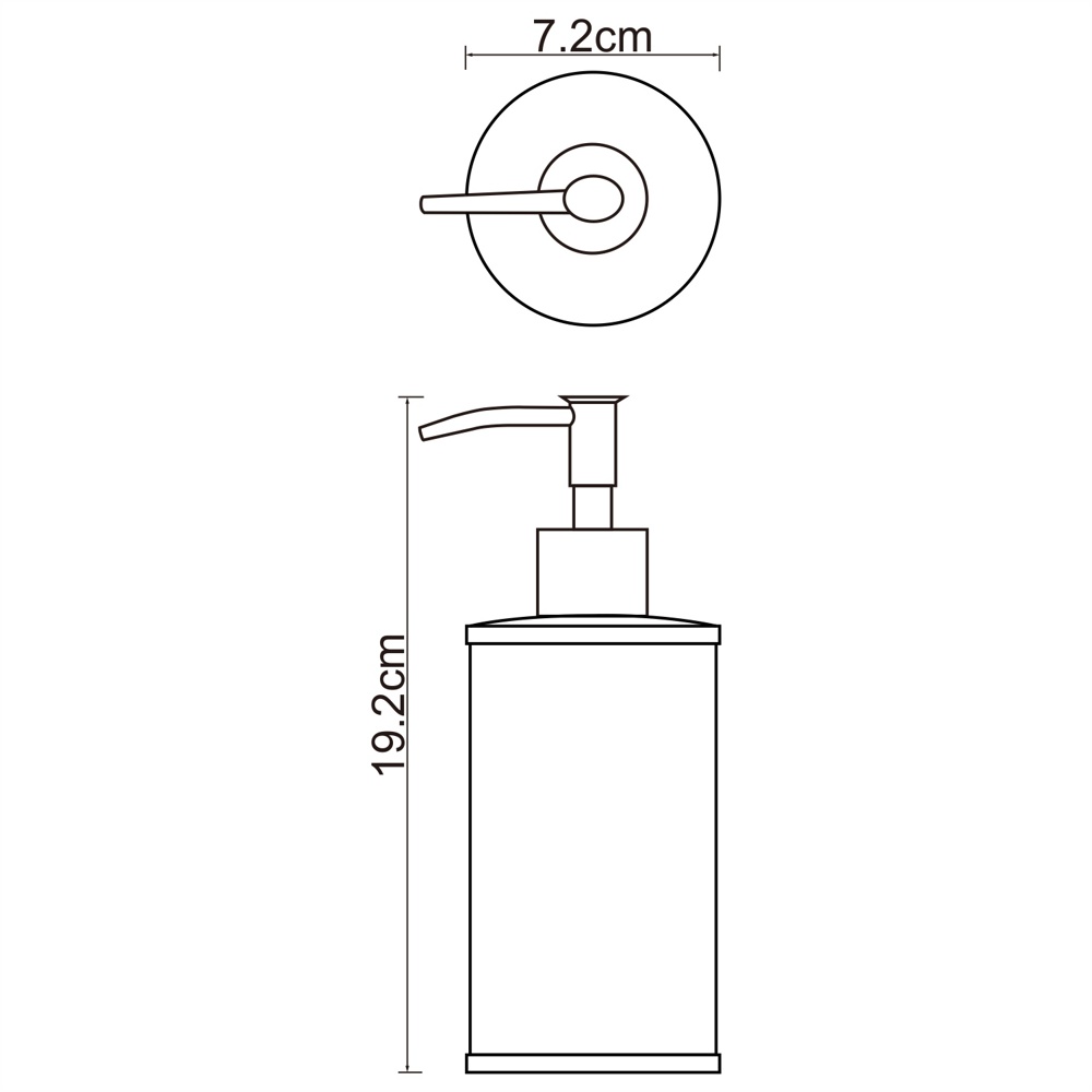 Дозатор для жидкого мыла Rossel K-5799 - фото3