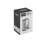 Дозатор для жидкого мыла 1000 мл из нержавеющей стали сатин BRIMIX 616- фото4