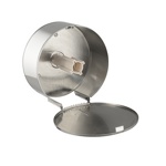 Диспенсер туалетной бумаги в рулонах нержавейка сатин Brimix 9922- фото4