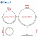 Зеркало косметическое настольное FRAP F6206- фото6