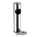 Урна с пепельницей  из нержавеющей стали САНАКС, 2017																						- фото3