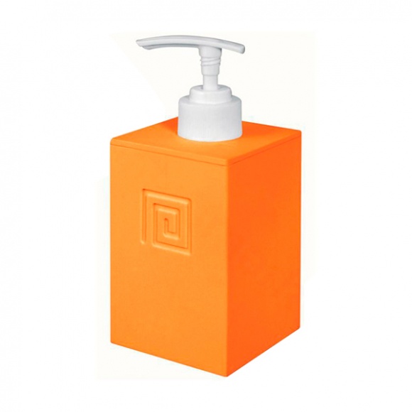 Дозатор MEANDER  д/жидкого мыла оранжевый