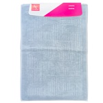 Коврик для ванной Primanova хлопок Лабиринт 100х60, 50х60 / GM_2_B28 (серый)- фото