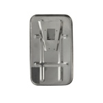 Дозатор для жидкого мыла из нержавеющей стали 800 мл сатин BRIMIX 61408 - фото5