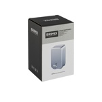 Дозатор для жидкого мыла 1000 мл настенный прямоугольный корпус с глазком, BRIMIX 616K нержавеющая сталь, сатин- фото4