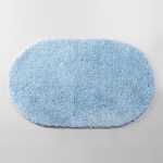 Коврик WasserKraft Dill BM-3946 Crystal Blue 60*100 см голубой- фото