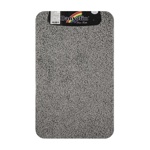 Коврик в ванную ШАГГИ ЭКО одинарный, серый 50х 80 см, ворс 20 мм- фото