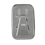 Дозатор для жидкого мыла BRIMIX 618 нержавеющая сталь, 500 мл хром- фото5