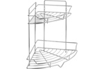 Полка металлическая угловая 2-х ярусная FORA Corsa KOR-435- фото2