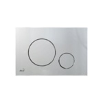 Кнопка смыва для инсталляции Alcaplast (хром-мат), M672- фото