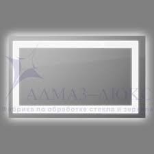 Зеркало Алмаз-Люкс 100*60 с подсветкой ЗП-11 - фото