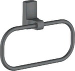 Держатель для полотенца овальный графит Ledeme L30304U- фото
