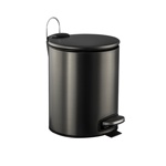 Ведро 5 л Санакс с микролифтом 10505 цвет оружейная сталь- фото