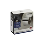 Держатель туалетной бумаги с экраном на круглом основании, цвет ХРОМ GFmark 79003- фото2