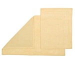 Набор ковриков для ванной Primanova хлопок Лабиринт 100х60, 50х60 / GM_2_B25 (бежевый)- фото2