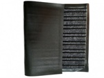 Коврик придверный грязезащитный 50х80 см Floor mat (Атлас) серый- фото