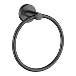 Держатель для полотенца кольцо графит Ledeme L71704U - фото