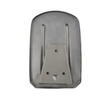 Дозатор для жидкого мыла и антисептиков BRIMIX 643, 500 мл нержавеющая сталь- фото3