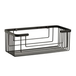 Полка для душа прямая Wasserkraft K-711 GUN METAL- фото