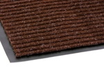 Коврик придверный грязезащитный 180х120 см РЕБРИСТЫЙ РФ, коричневый- фото