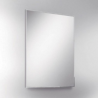 Зеркало D15 70x70 в рамке хромированной со светильником